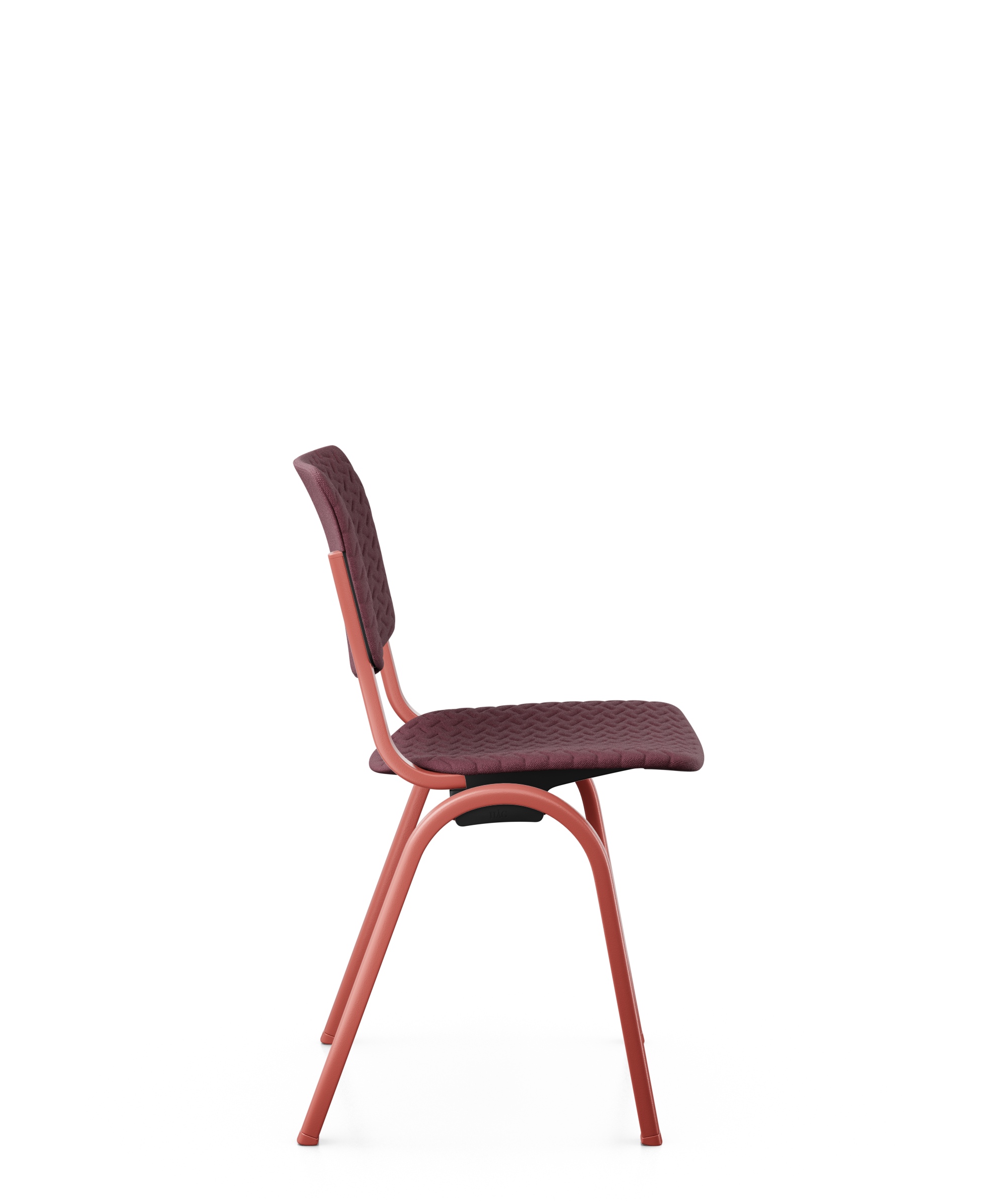 HAG Celi 9160 - Stapelstuhl - Polster Chestnut, Gestell Blush Rose
