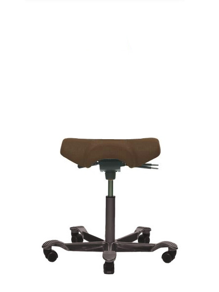 HAG Capisco 8105 Comfort braun 60004 mit schwarzem Fußkreuz