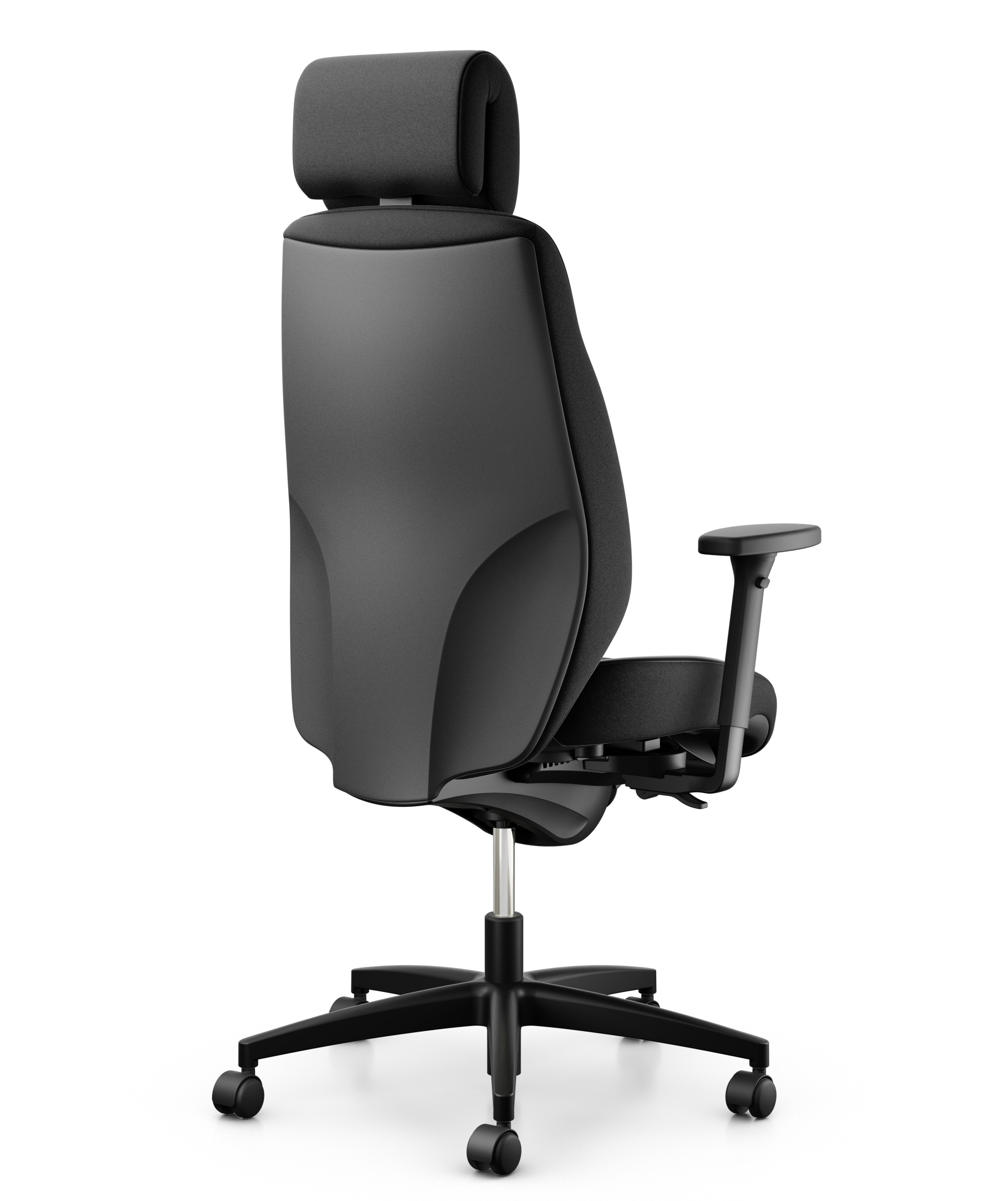Giroflex 60-9829 24h CMF STO099 Black - 24-Stunden Stuhl / Schwerlaststuhl