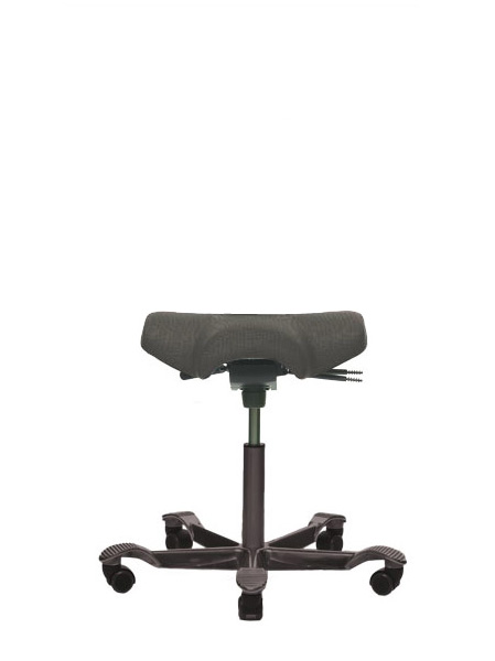 HAG Capisco 8105 Xtrem grau 081 mit schwarzem Fußkreuz