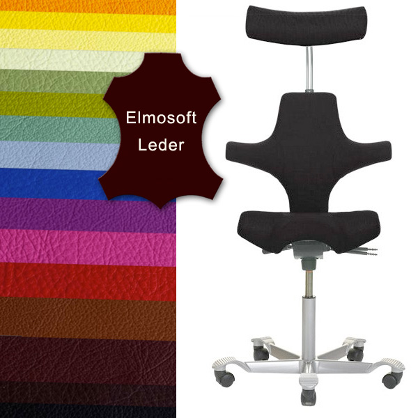 HAG Capisco 8107 Elmosoft Leder Sonderfarbe