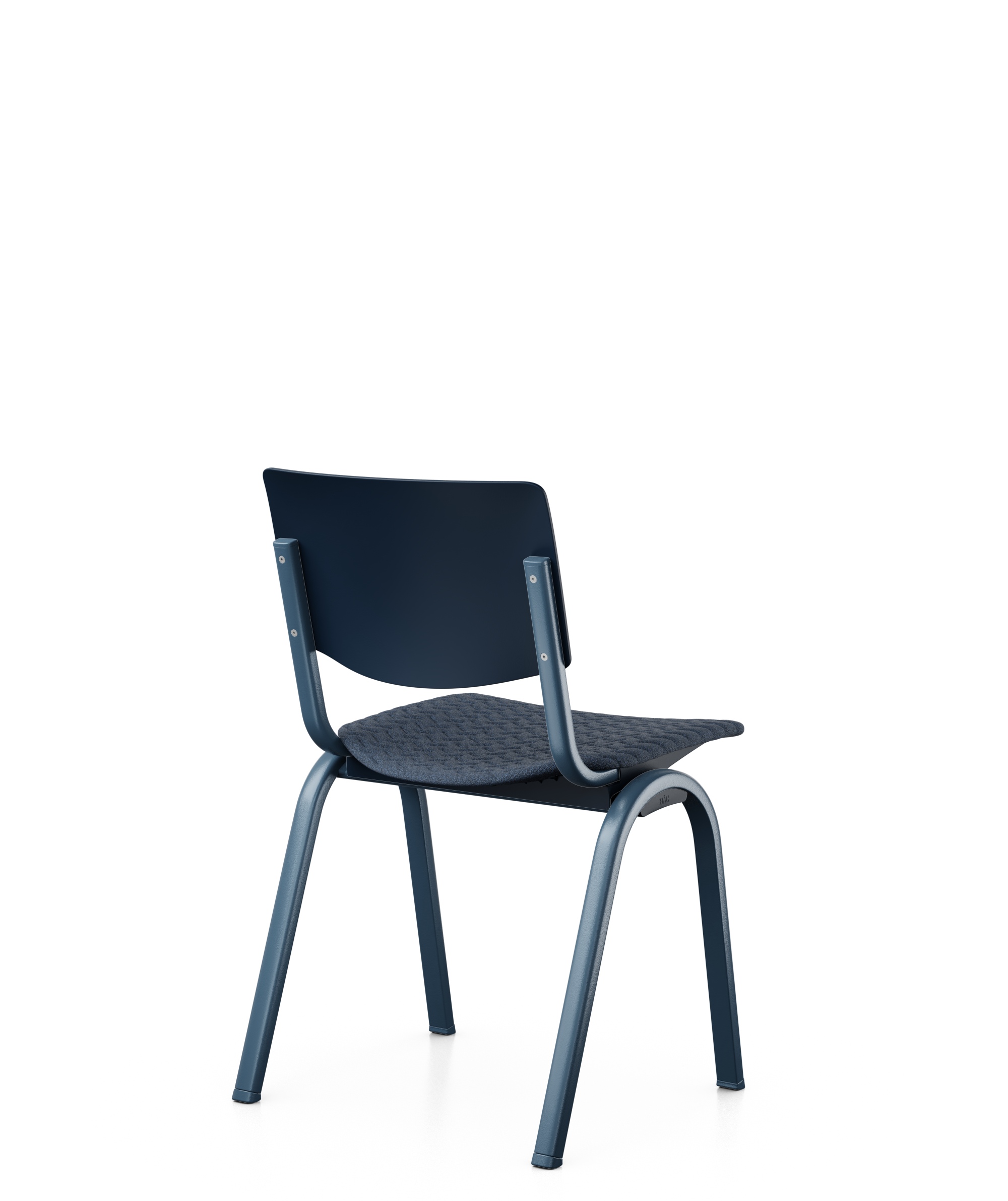 HAG Celi 9140 - Stapelstuhl - Kuststoff/Polster Crowberry, Gestell Blueberry