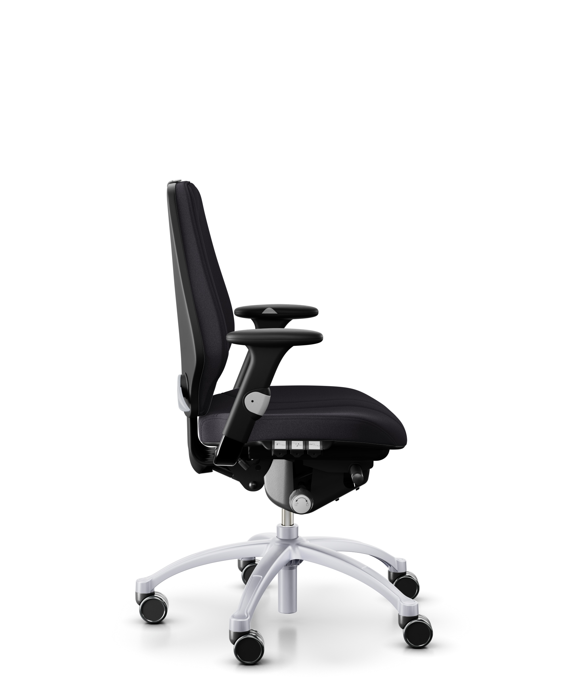 RH Logic 300 - EXR 145 Charcoal - 24-Stunden Stuhl / Schwerlaststuhl