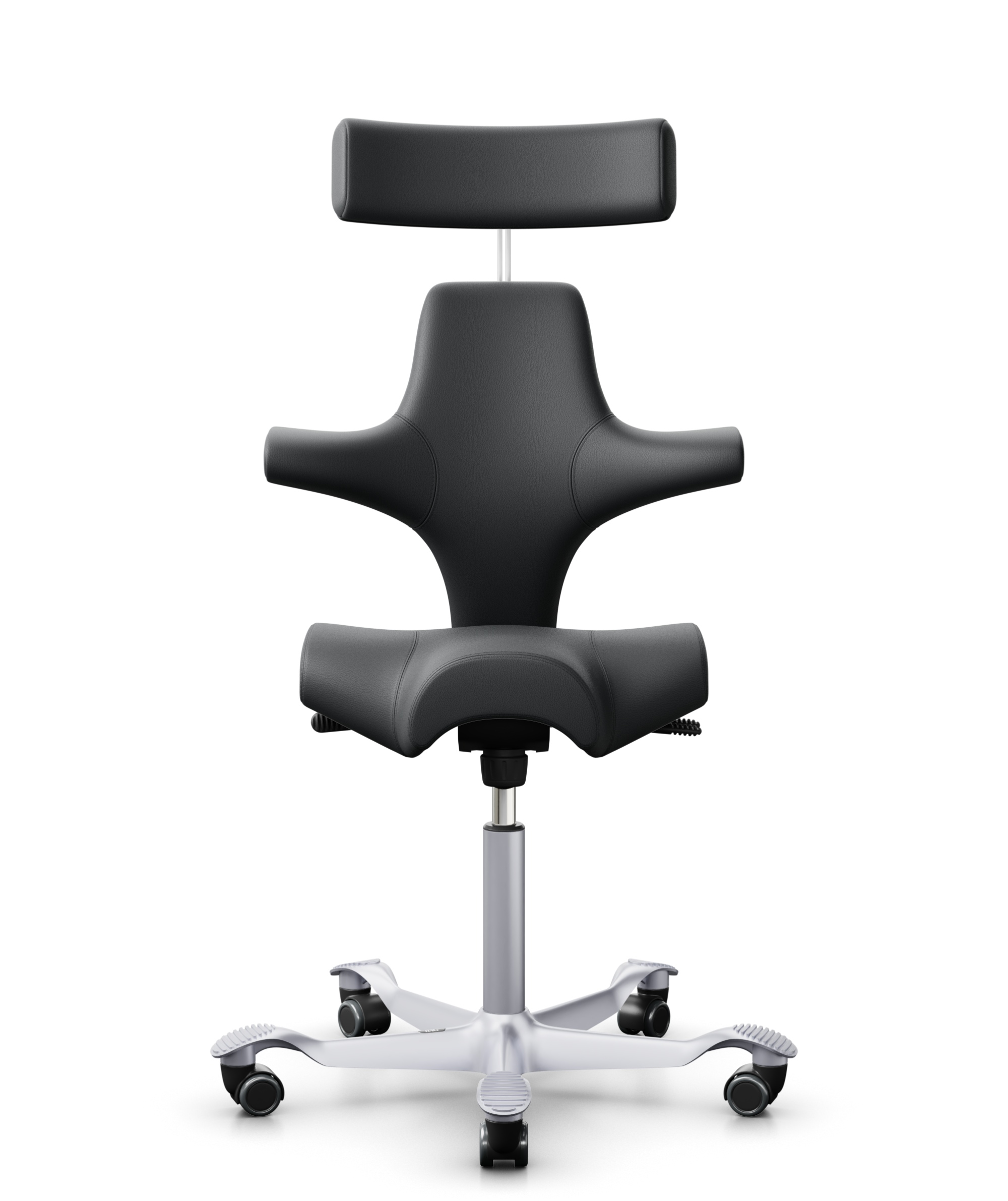 HAG Capisco 8107 Paloma Leder Grey PL55206