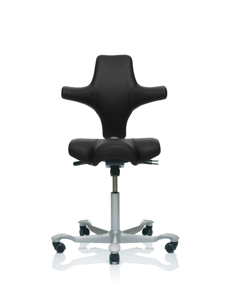 HAG Capisco 8106 Antigo Leder schwarz