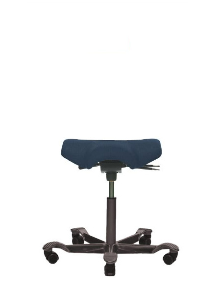 HAG Capisco 8105 Comfort dunkelblau mit schwarzem Fußkreuz