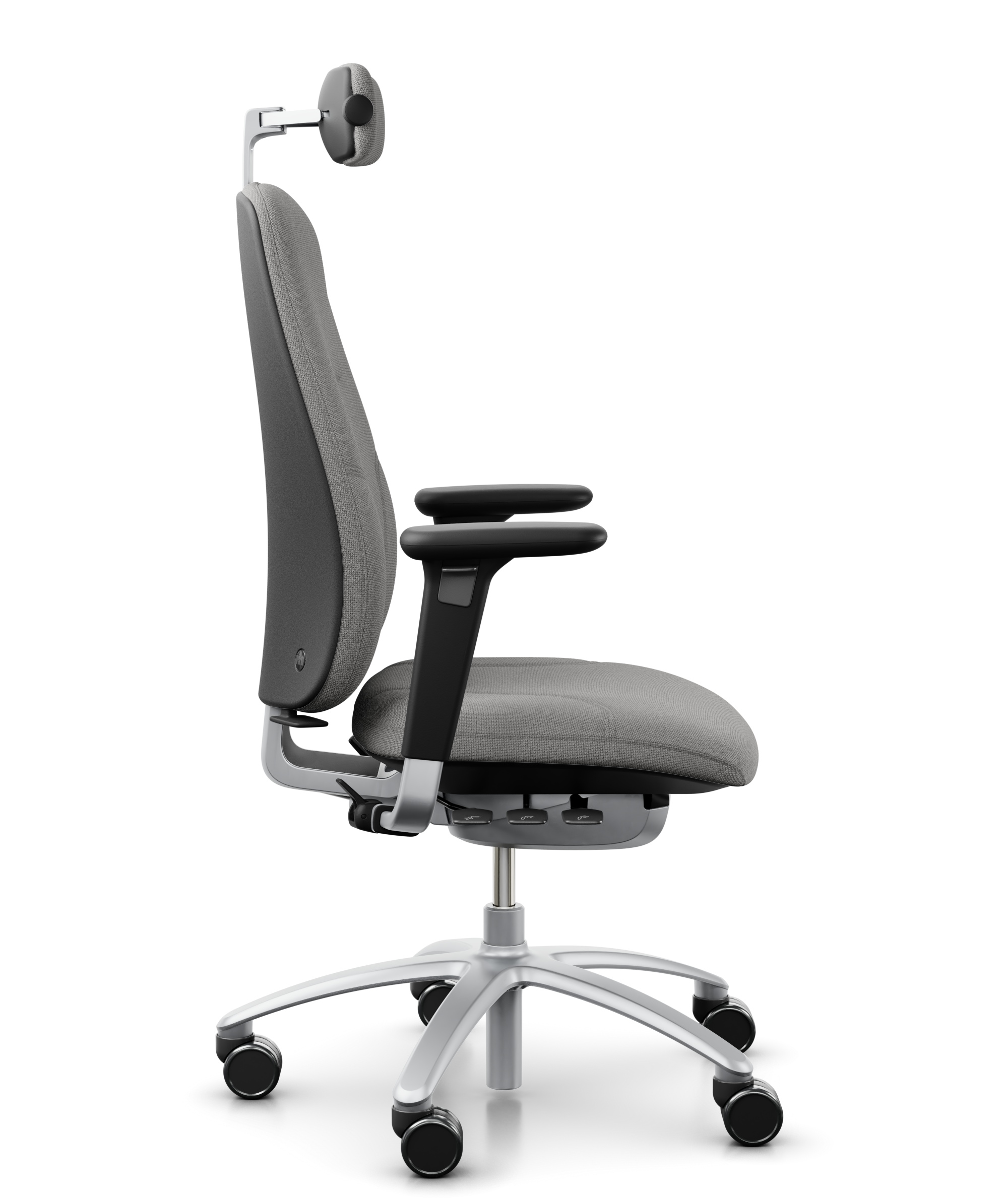 RH Logic 220 - Cura 60110 Hellgrau - 24-Stunden Stuhl / Schwerlaststuhl